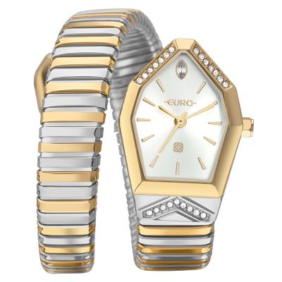 Relógio Euro Feminino Serpentes Bicolor - EU2035ZDA/5K