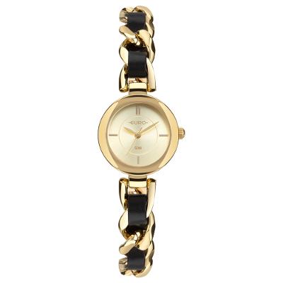 Relógio Euro Feminino Chains Dourado - EU2035ZBK/5D