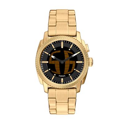 Relógio Fossil Masculino Machine Big Tic Dourado - FS6157/1PN