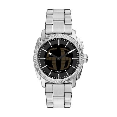 Relógio Fossil Masculino Machine Big Tic Prata - FS6155/1PN
