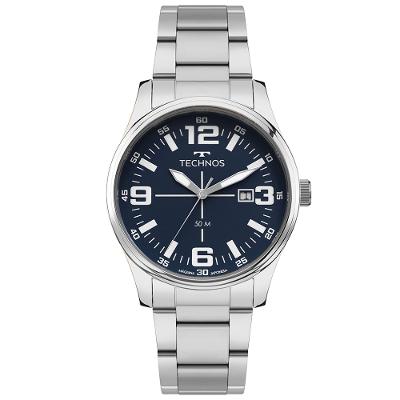 Relógio Technos Masculino Militar Prata - 2115UCD/1A