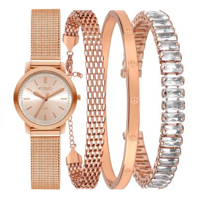 Relógio Euro Feminino Mix Elegante Rosé - EU2035ZCF/K4J