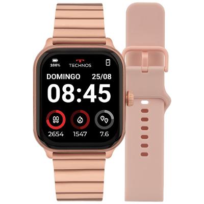 Smartwatch Technos Connect Max Pro Rosé - TMAXPAC/9J