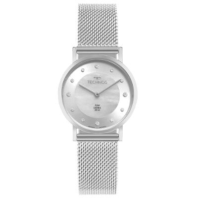 Relógio Technos Feminino Slim Prata - 2025LUZ/1K