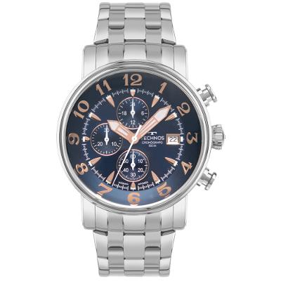 Relógio Technos Masculino Grandtech Prata - JS15EOG/1A