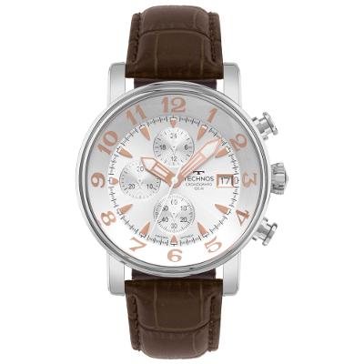 Relógio Technos Masculino Grandtech Prata - JS15EOF/0K
