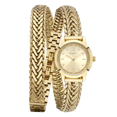 Relógio Euro Feminino Mini Lux Dourado - EU2035ZBE/5D