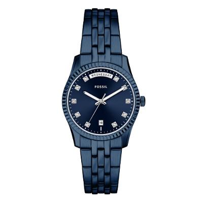 Relógio Fossil Feminino Scarlette Azul - ES5476/1AN