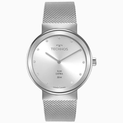 Relógio Technos Feminino Slim Prata - GL22AZ/1K