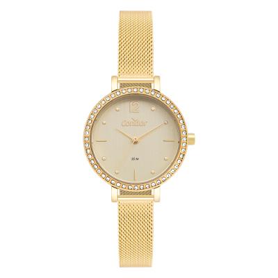 Relógio Condor Feminino Brilho Dourado - CO2035OAP/4X