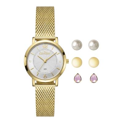 Kit Condor Feminino Dia A Dia Dourado - CO2035OAW/K4K