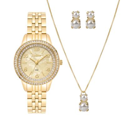Kit Condor Feminino Elegante Dourado - CO2035OAV/K4X