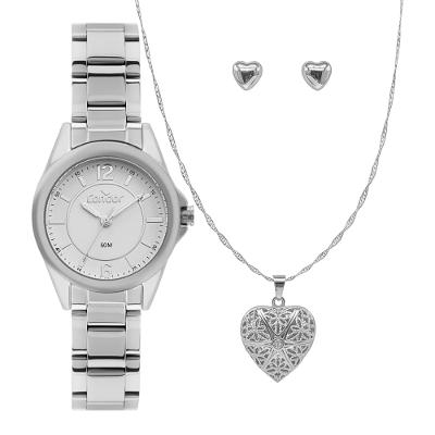 Kit Condor Feminino Dia A Dia Prata - CO2035OAZ/K4K