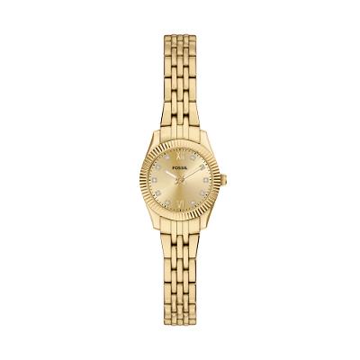 Relógio Fossil Feminino Scarlette Dourado - ES5474/1DN