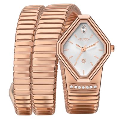 Relógio Euro Feminino Serpentes Rosé - EU2035ZDN/5B