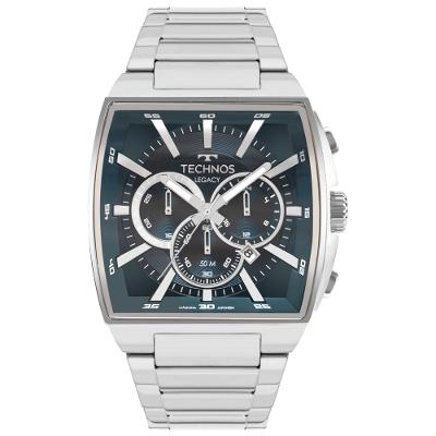 Relógio Technos Masculino Legacy Prata - JS25BCZ/1A