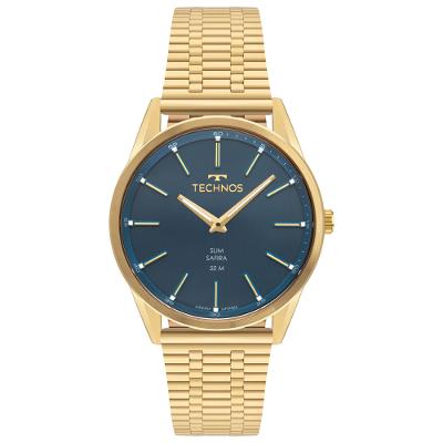 Relógio Technos Masculino Slim Dourado - GL22BB/1A