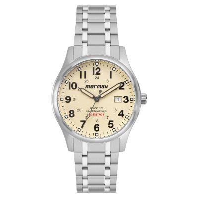Relógio Mormaii Masculino Steel Basic Prata - MO2115BT/1X