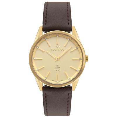 Relógio Technos Masculino Slim Dourado - GL22BC/0X