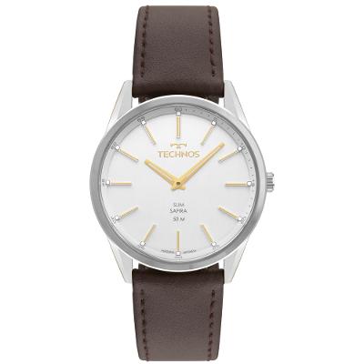 Relógio Technos Masculino Slim Prata - GL22BD/0K
