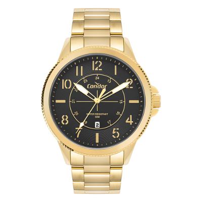 Relógio Condor Masculino Militar Dourado - CO2115NCU/4D