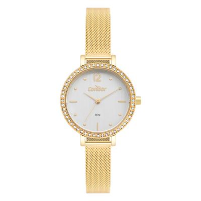 Relógio Condor Feminino Brilho Dourado - CO2035OAP/4K