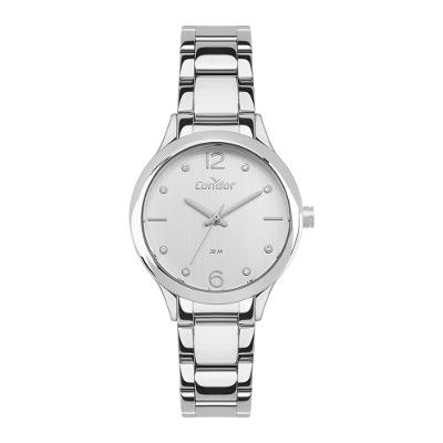 Kit Relógio Condor Feminino Dia A Dia Prata - CO2035NZS/K4K