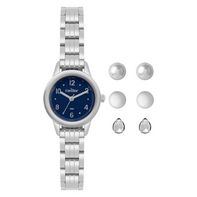 Kit Relógio Condor Feminino Mini Prata - CO2035NZN/K4A