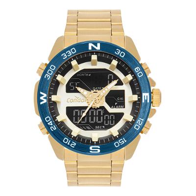 Relógio Condor Masculino Digital Dourado - COY121AB/4X