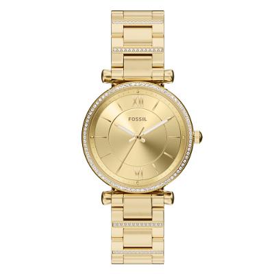 Relógio Fossil Feminino Carlie Dourado - ES5465/1DN