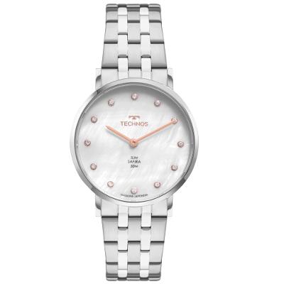 Relógio Technos Feminino Slim Prata - 2025LVJ/1B