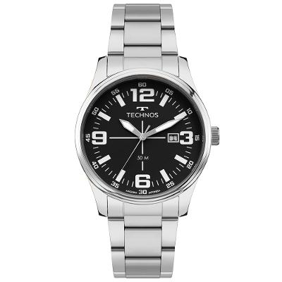 Relógio Technos Masculino Militar Prata - 2115UCD/1P
