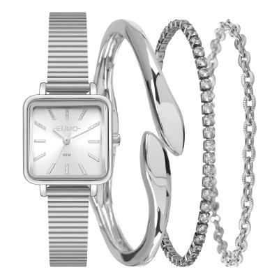 Kit Euro Feminino Mix Elegante Prata - EU2035YZS/K4K