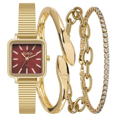 Kit Euro Feminino Mix Elegante Dourado - EU2035YZT/K4R