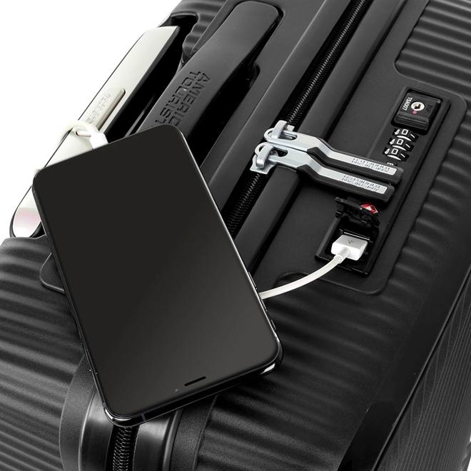 Mala American Tourister Curio Open Front Preta Pequena - 5