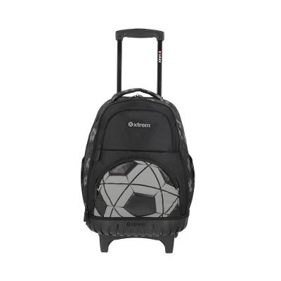 Mochila de rodinha Cross 2.0 5XT  Preta Futebol
