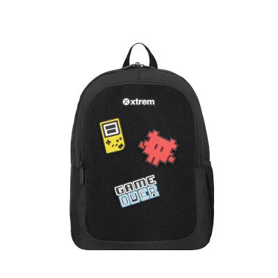 Mochila Logan 5XT Preta e Azul