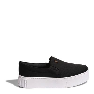 Tênis Slip On Suede Sola Alta Santa Lolla