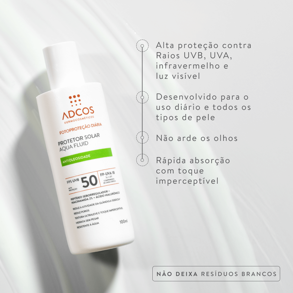 Protetor Solar Aqua Fluid FPS 50 - 3