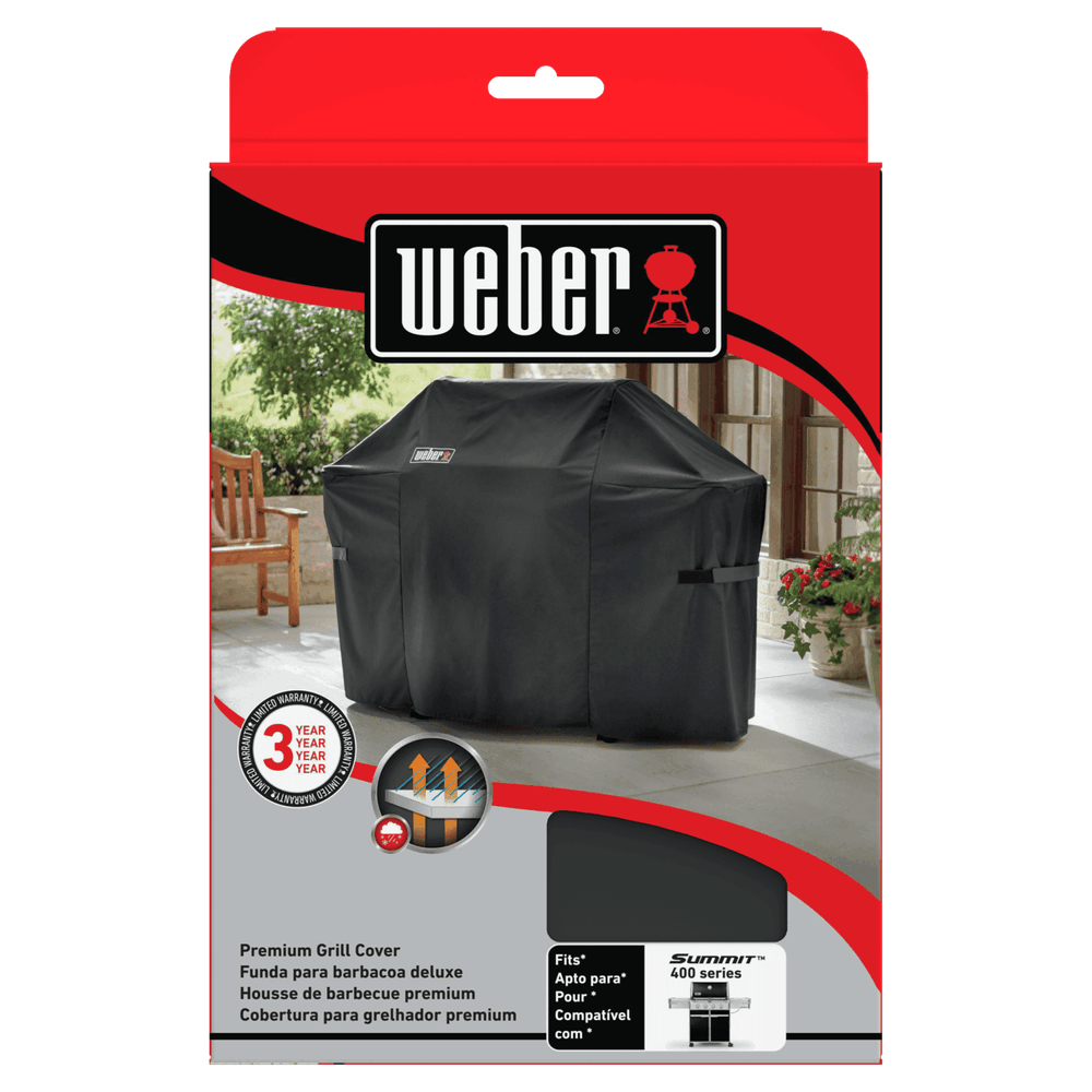 Capa para Churrasqueira Summit S-460 Weber Preta - 2