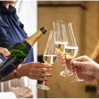 6 Taças para Champagne Cristal Ecológico Ardea 220ml Bohemia - 4