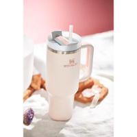 Garrafa Térmica Quencher 2.0 Rose Quartz 887ml Stanley Rosa Claro - 1