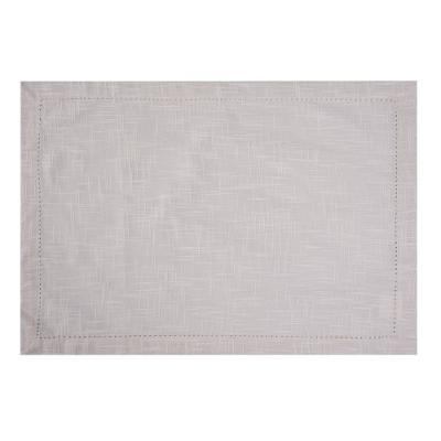Jogo Americano 2 Peças Ajour 50cm L’Hermitage Cinza