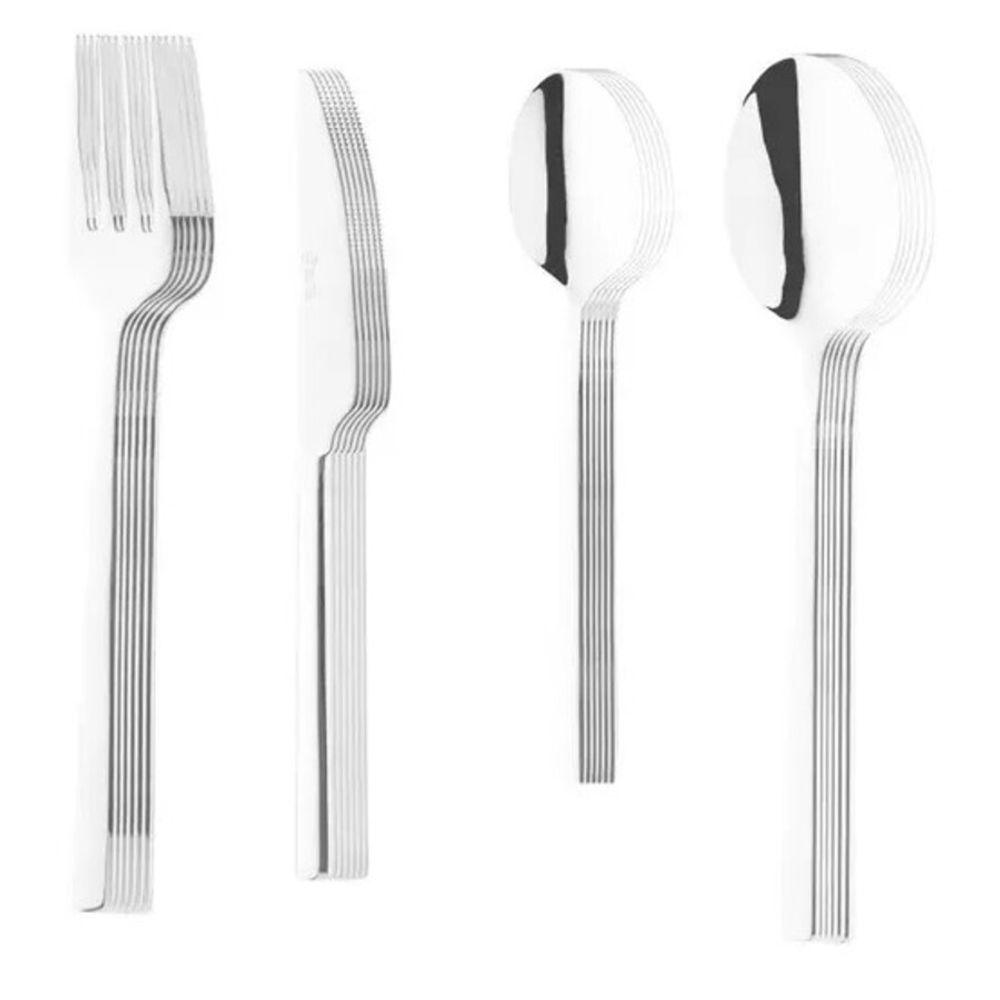 Faqueiro 24 Peças Firenze em Inox Wolff - 2