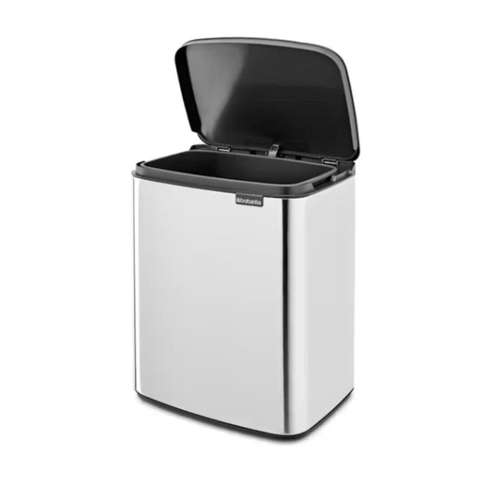 Lixeira BO Bin em Inox 12 Litros Brabantia Prata - 2