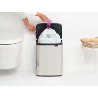Lixeira BO Bin em Inox 12 Litros Brabantia Prata