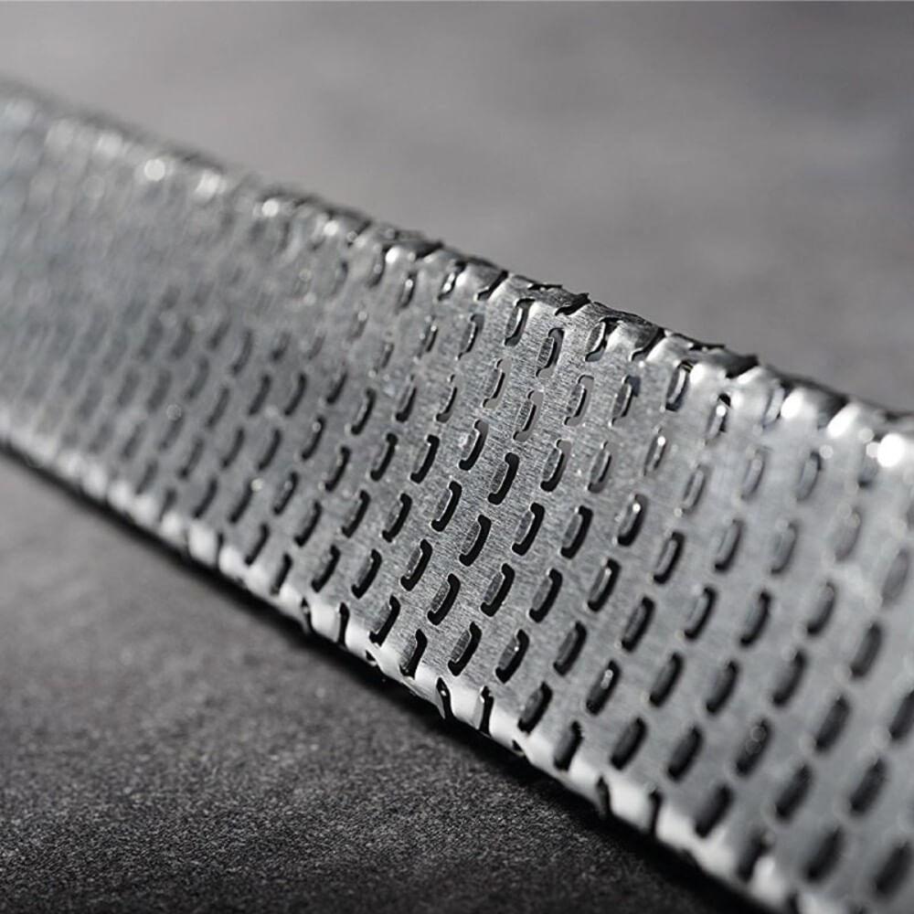 Ralador em Aço Inox Classic Zester Microplane Cinza - 4