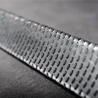 Ralador em Aço Inox Classic Zester Microplane Cinza