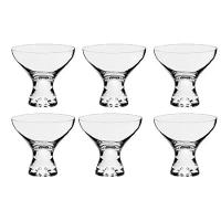 6 Taças para Sobremesa em Vidro 330ml Vega - 1