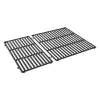 2 Grelhas em Ferro Fundido Churrasqueiras Genesis 300 Weber - 3